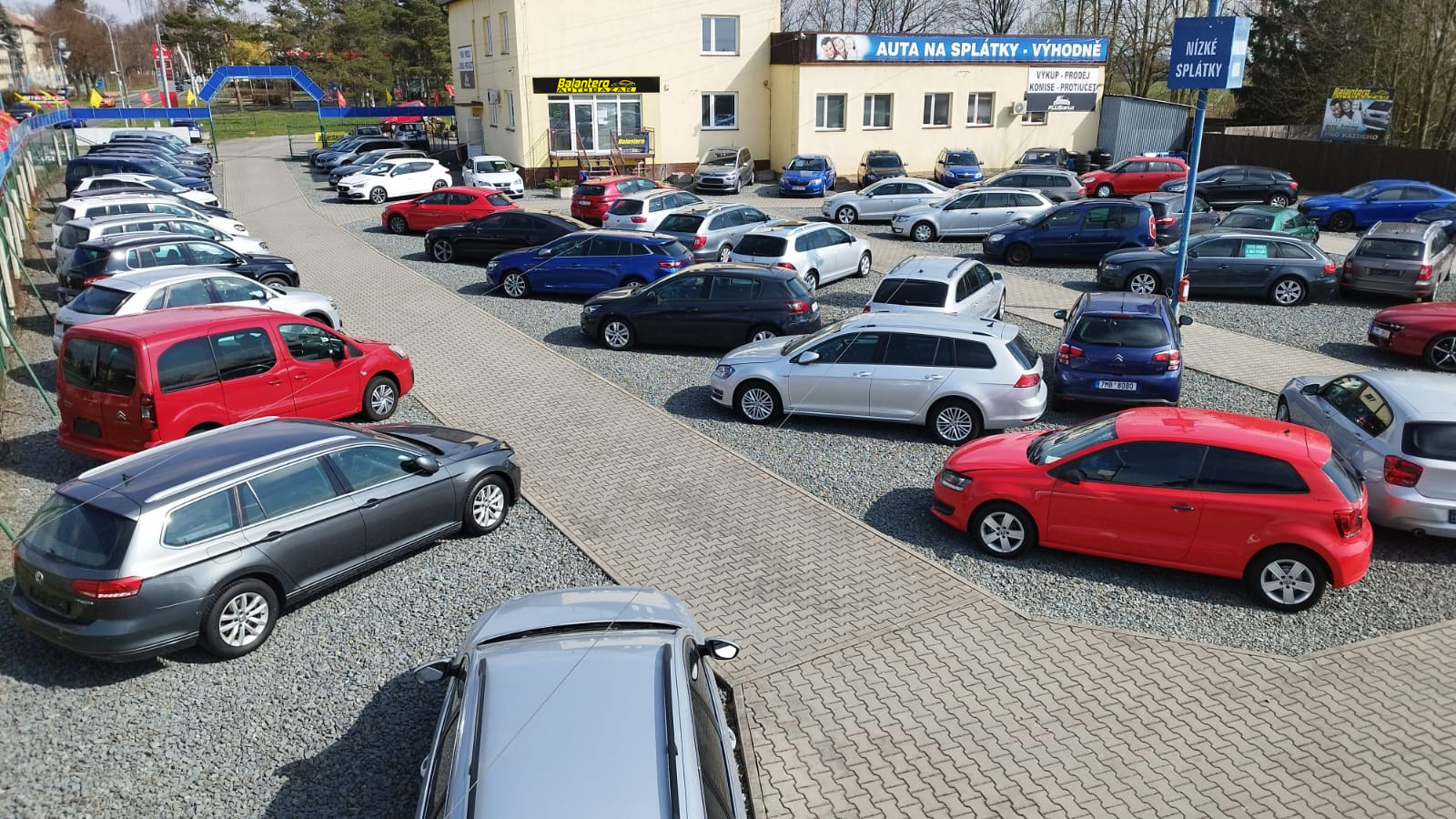 Balantero areál autobazaru