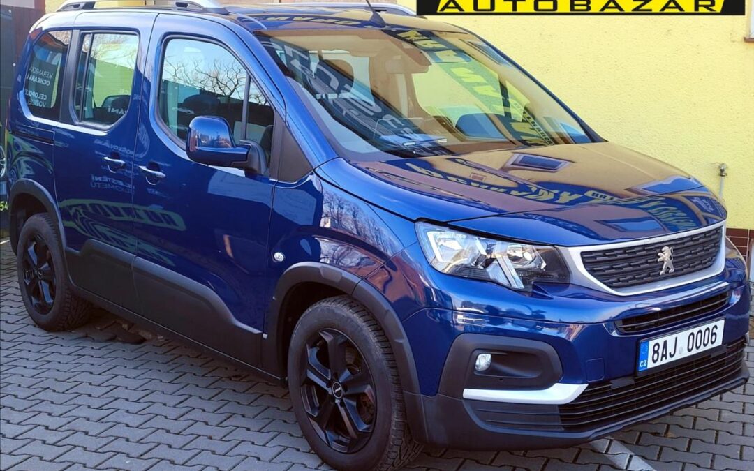 Peugeot Rifter 1,5 b-HDi 96kW,CZ SERVIS.KNIHA