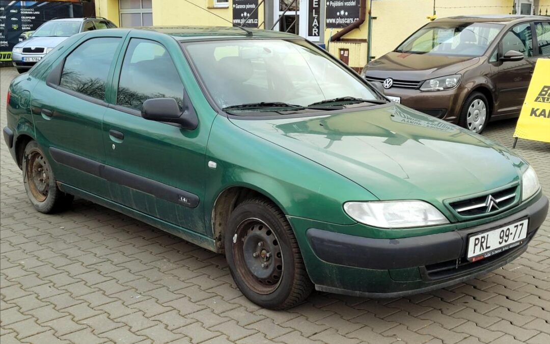 Citroën Xsara 1,4 CZ, 2x majitel
