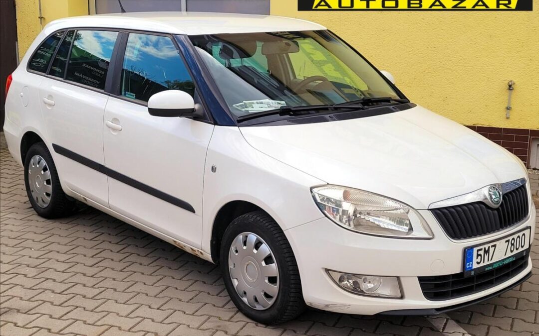 Škoda Fabia 1,6 TDi KLIMATIZACE