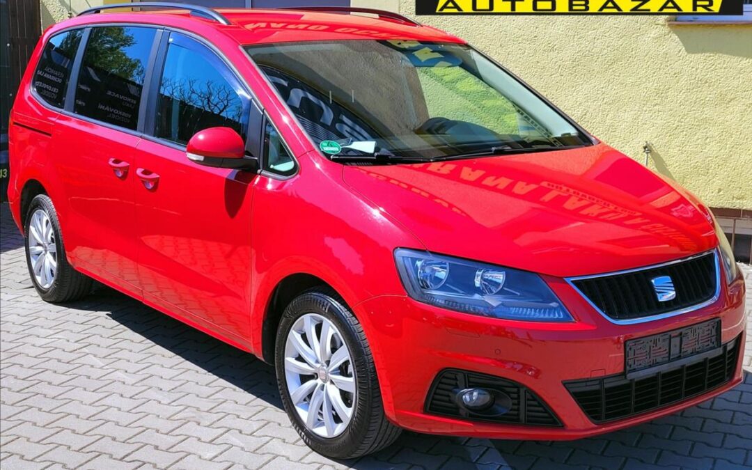 Seat Alhambra 2,0 DSG REFER, SERV.KNIHA,7mís
