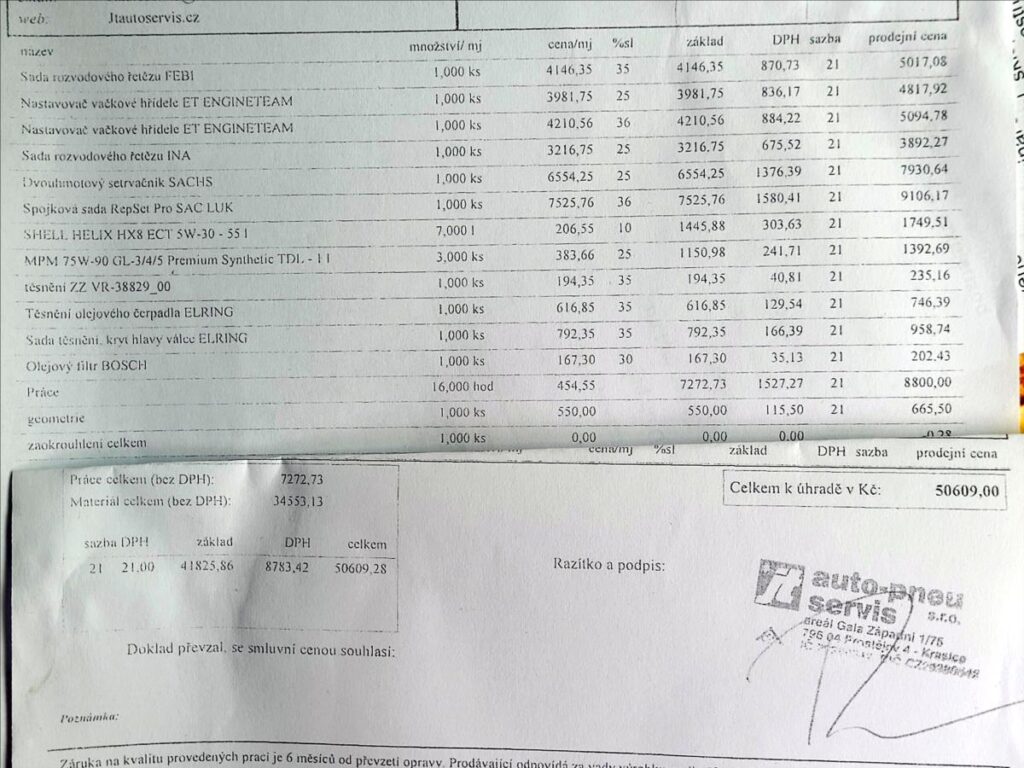 Fotka auta