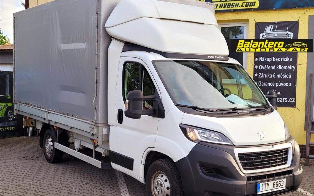 Peugeot Boxer 2,2 bHDi,CZ,1.maj, PLACHTA